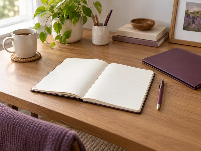 Blank notebook for quotation scope questions.